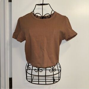 Zara Tan Women's Crop Top
